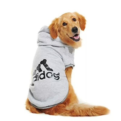Džemperis šunims su kapišonu - adidog-Prego.LT