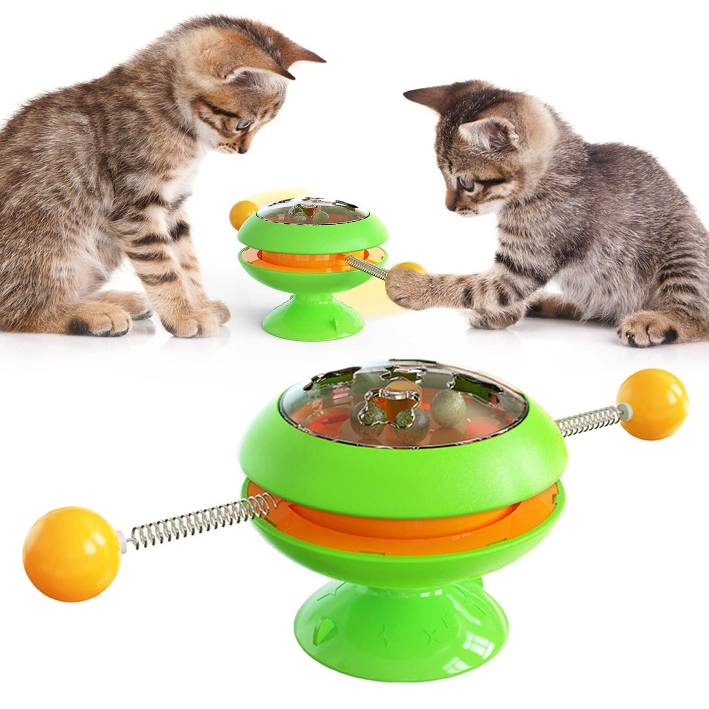 Sukamas kačių žaislas su katžole-Prego.LT